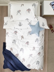 White Disney Marvel Avengers 100% Cotton Duvet Cover and Pillowcase Set - Image 1 of 7