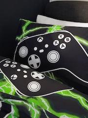 glow in the dark Xbox prešito pregrinjalo in komplet prevleke za blazino - Slika 5 iz 7