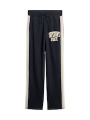 Superdry Eclipse Navy 100% Cotton Vintage Athletic Joggers - Image 5 of 6