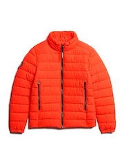 Superdry Flame Orange Fuji Emb Padded Jacket - Image 2 of 3