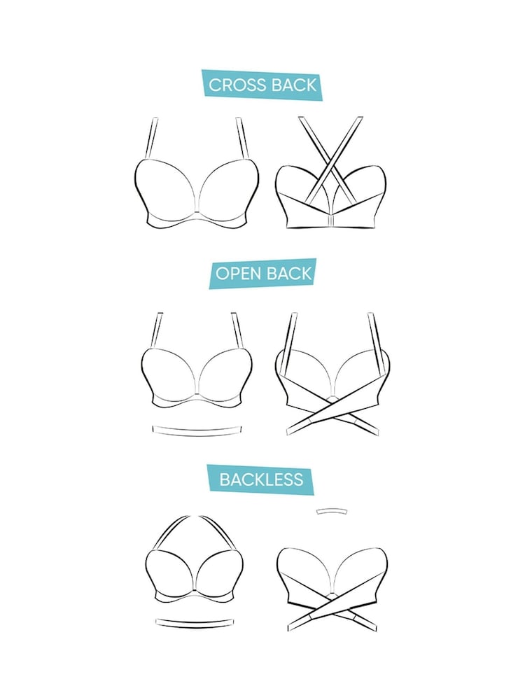 Curvy Kate Superplunge Multiway Padded Plunge Bra - Image 6 of 6