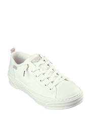 Skechers Cream Bobs Copa Trainers - Image 5 of 5