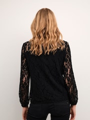 Cream Kit Long Sleeve Lace Blouse - Image 2 of 6
