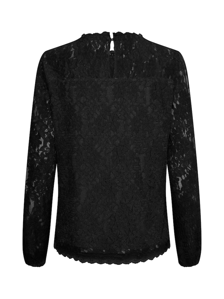 Cream Kit Long Sleeve Lace Blouse - Image 6 of 6