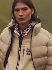 Superdry Chateau Gray Sports Puffer Jacket - Image 2 of 9
