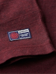 Burg - Superdry Grandad Vintage Athletic Mânecă lungă 100% Bumbac Tricou - Imaginea 6 din 7