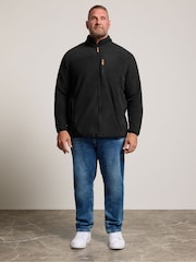 BadRhino Big & Tall Black Essential Zip Through Fleece - Image 2 of 6
