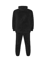 BadRhino Big & Tall Black Fleece Lounges Set - Image 7 of 7