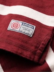 Rot - Superdry – Vintage Athletic – Rugby-Shirt in entspannter Passform - Bild 4 von 5
