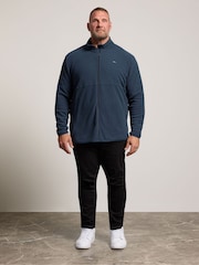 BadRhino Big & Tall Blue Essential Zip Through Fleece - Image 2 of 6