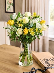 Rose and Alstroemeria Letterbox Bouquet - Image 1 of 3