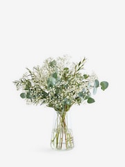 Gypsophila and Eucalyptus Letterbox Arrangement - Image 3 of 4