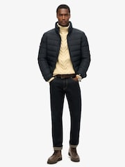 Superdry Eclipse Navy Fuji Emb Padded Jacket - Image 3 of 5
