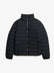 Superdry Eclipse Navy Fuji Emb Padded Jacket - Image 4 of 5