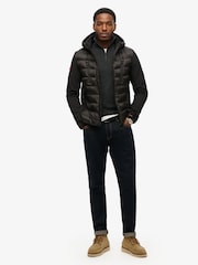 Superdry Black Hooded Storm Softshell Jacket - Image 2 of 6