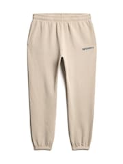 Superdry Chateau Grey Micro Logo Graphic Joggers - Image 5 of 6