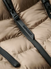 Superdry Timber Wolf Brown Hooded Storm Softshell Jacket - Image 4 of 4