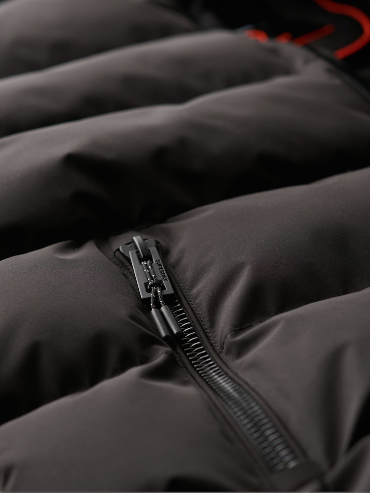 Superdry Black Sports Puffer Gilet - Image 5 of 5