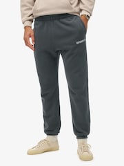 Superdry Ebony Micro Logo Graphic Joggers - Image 1 of 5