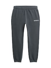 Superdry Ebony Micro Logo Graphic Joggers - Image 4 of 5