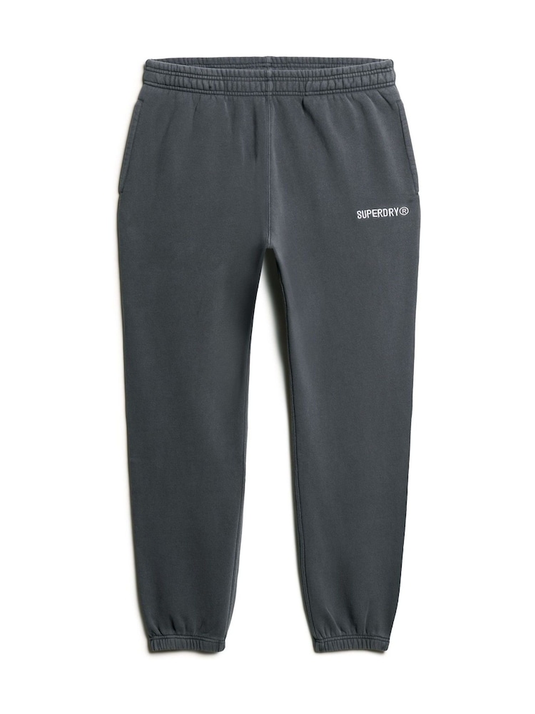 Superdry Ebony Micro Logo Graphic Joggers - Image 5 of 5