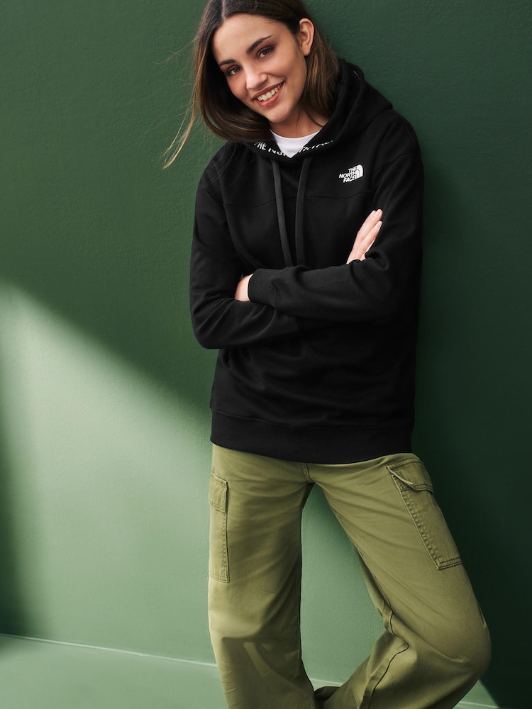 The North Face Black Zumu Longline Hoodie - Image 1 of 6 The North Face Black Zumu Longline Hoodie - Image 1 of 6
