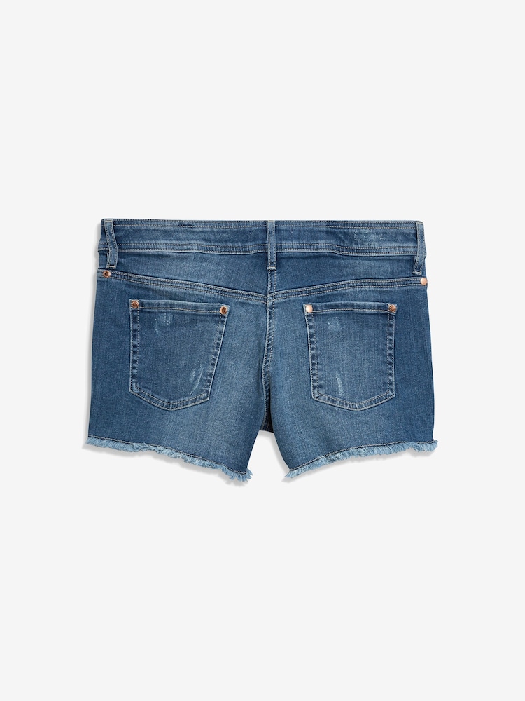 Blue Denim Shorts - Image 6 of 7