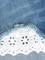 Blue Denim Shorts - Image 7 of 7