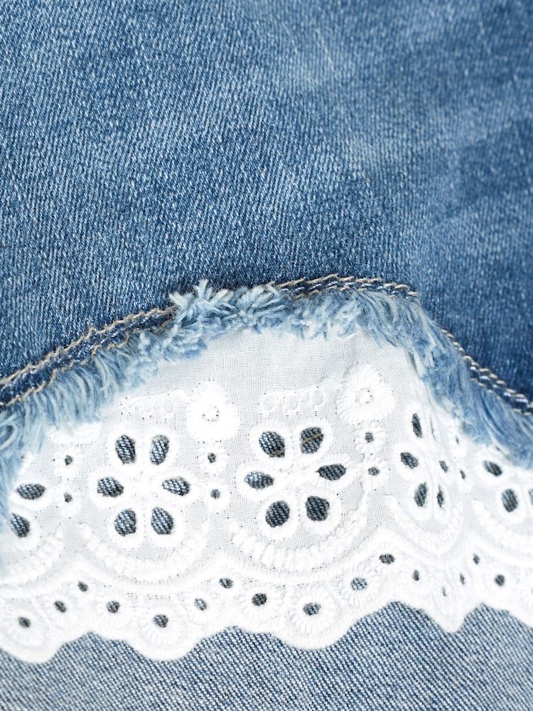 Blue Denim Shorts - Image 7 of 7