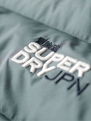 Superdry Blue Sports Puffer Jacket - Image 6 of 6