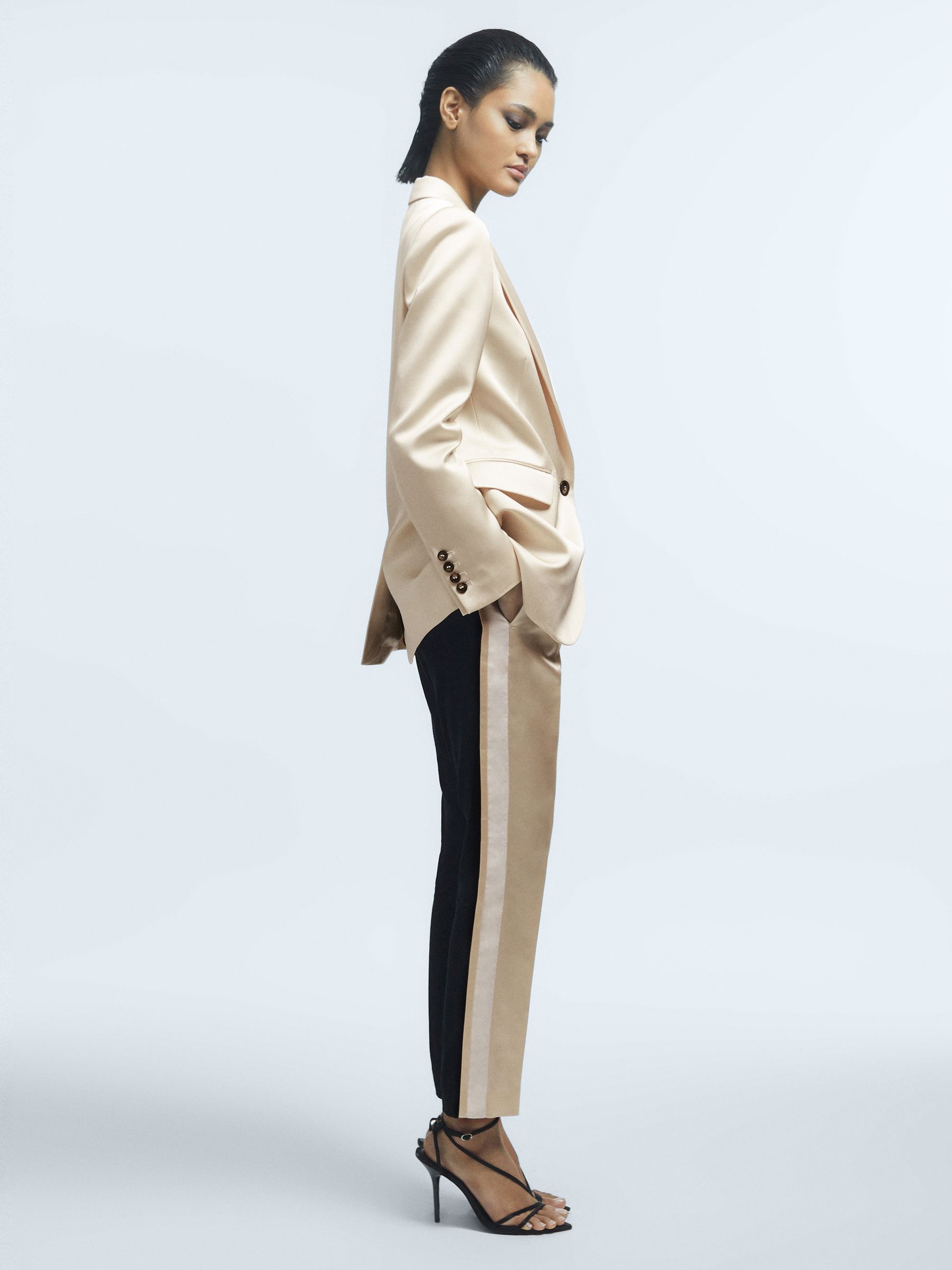 Reiss cream blazer new arrivals