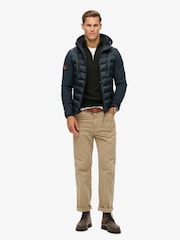 Superdry Eclipse Navy Hooded Storm Softshell Jacket - Image 2 of 5