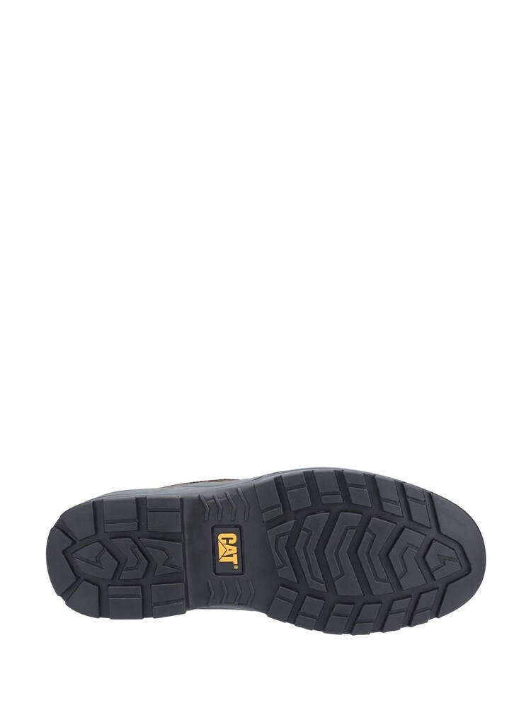 Caterpillar Striver Lace-Up Injected Safety Brown Boots - Image 3 of 3