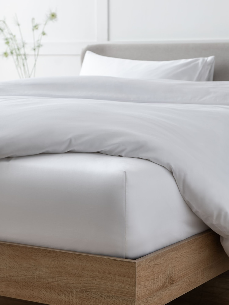 Kollektion Luxe Satin-Bettlaken aus 100 % ägyptischer Baumwolle mit Fadenzahl 400 - Bild 1 von 2 Kollektion Luxe Satin-Bettlaken aus 100 % ägyptischer Baumwolle mit Fadenzahl 400 - Bild 1 von 2