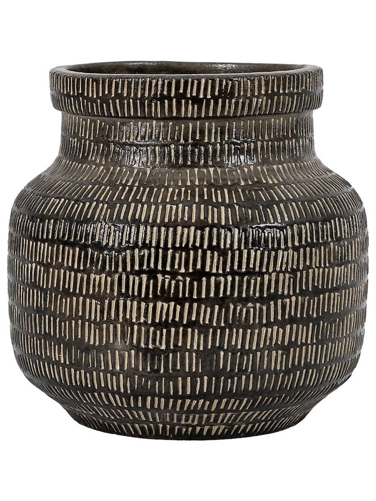 Gallery Home Black Rancho Wide Vase - Image 5 of 5