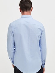 Light Blue Long Sleeve Stretch Oxford Shirt - Image 2 of 7