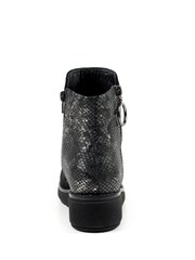Lunar Alder Wedge Black Ankle Boots - Image 6 of 9