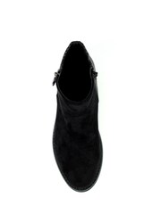 Lunar Alder Wedge Black Ankle Boots - Image 7 of 9