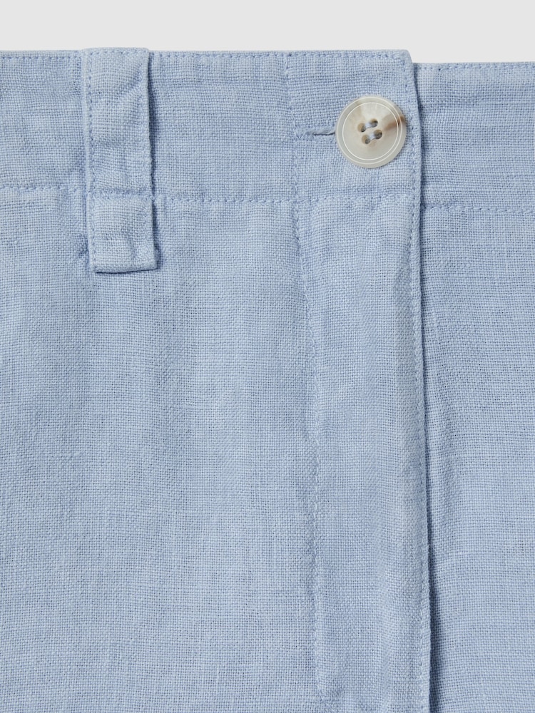 Pantalones cortos teñidos de lino Demi de Reiss - Imagen 6 de 6 Pantalones cortos teñidos de lino Demi de Reiss - Imagen 6 de 6