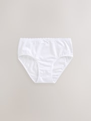 White Heart Lace Trim Briefs 7 Pack (1.5-16yrs) - Image 2 of 4