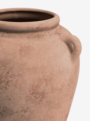 Terracotta Country Ceramic Lydford Medium Textured Flower Vase - Image 3 of 3