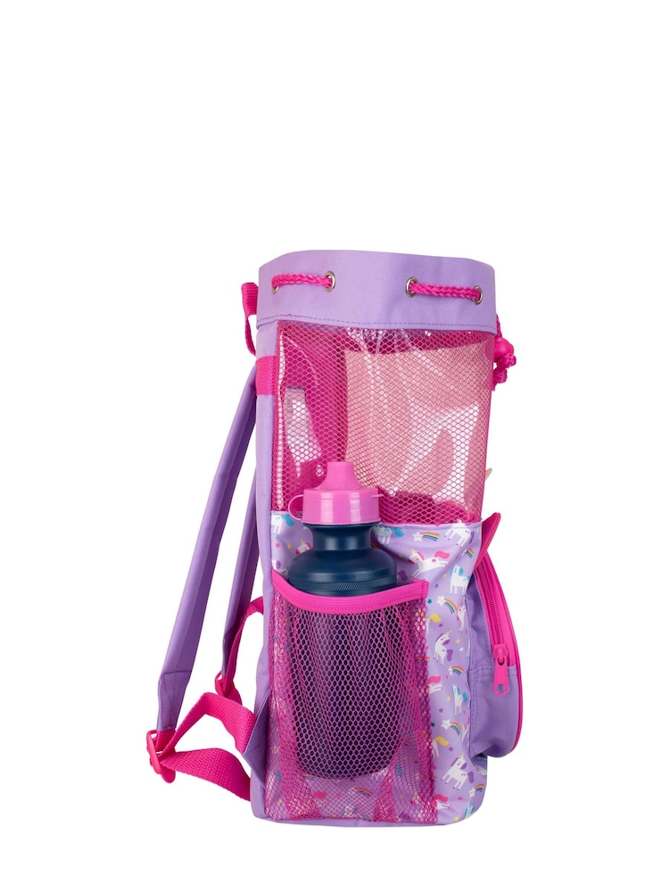 Harry Bear Pink Girls Unicorn Swimbag - Image 3 of 5