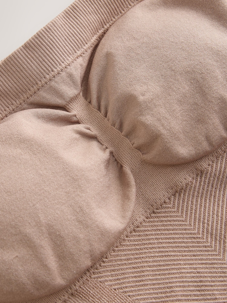 Pastellrosa beige - Fast magekontroll Bandeau lårsmoother - Bilde 2 av 3
