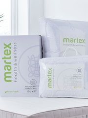 Martex White Microfibre Seersucker Mattress Topper - Image 3 of 5