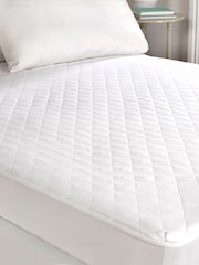 BHS 100% Cotton Luxury Anti-Allergy Mattress Protector - Image 1 of 2