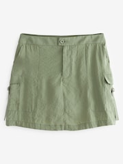 Khaki Green Utility Skirt - Image 4 of 5