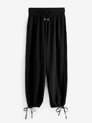 Monochrome Rib Vest Crinkle Bottom Pyjamas - Image 10 of 11