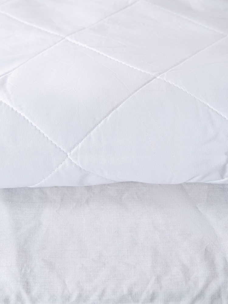 BHS Luxury Cotton Extra Deep Mattress Protector - Image 2 of 2