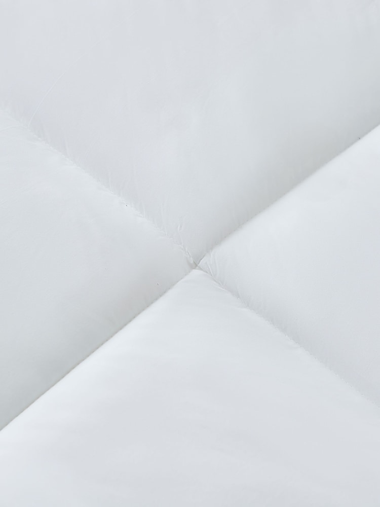 BHS White 100% Cotton Anti-Allergy Deep Fill Mattress Enhancer - Image 4 of 4