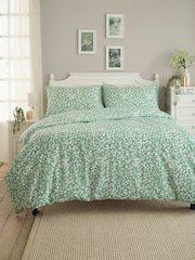 Deyongs Green Silhouette Duvet Cover and Pillowcase Set - Image 1 of 4
